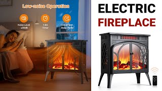 Best Electric Fireplace Heater for Basement, Bedroom and Living Room