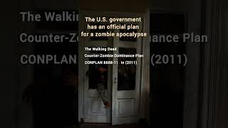 Zombie Apocalypse & The U.S.A Government 👹 #shorts #facts #educationalshorts