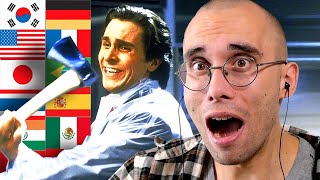 "Hey Paul!" in Different Languages | American Psycho (2000) REACTION