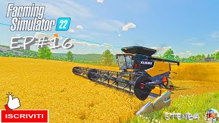 Farming Simulator 22 ita EP#16 TREBBIATURE E FIENO  map the valley the old farm #sten84