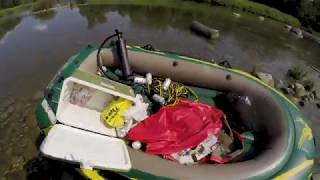 Abandoned Boat Found While Small Mouth Bass Fishing, Thames River, Ontario