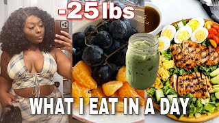 WHAT I EAT IN A DAY TO LOSE WEIGHT 2021 | INTERMITTENT FASTING & Healthy Recipes