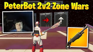 PeterBot, boltz VS Chris, tazarooniee 2v2 Zone Wars