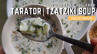 Tarator - Bulgarian Tzatziki Cold Soup Recipe