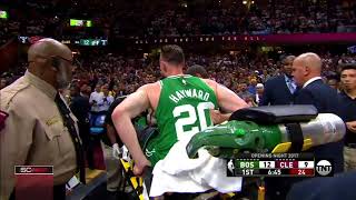 Gordon Hayward fractures left ankle in 1st quarter of Celtics vs  Cavaliers   SportsCenter   ESPN