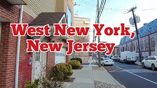 Walk tour in West New York, New Jersey | Some of the streets in the southwestern part of the town