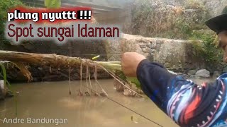 Plung nyutt..tiada henti, mancing waderan