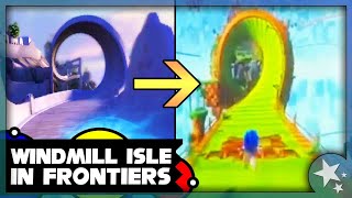 Windmill Isle Gameplay In Sonic Frontiers! (Kinda...)