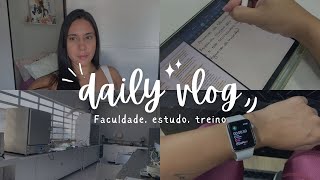 DAILY VLOG | ROTINA, FACULDADE, ESTUDO, TREINO