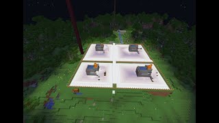 Minecraft 1.16.4 Quadruple Spawn Chunk Iron Farm (Frilioth's 4x7 farm with modifications)