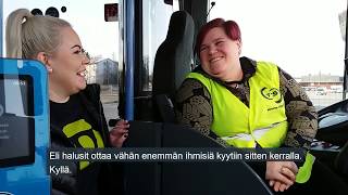 Työkkärin täti testaa: Linja-autonkuljettajan koulutus