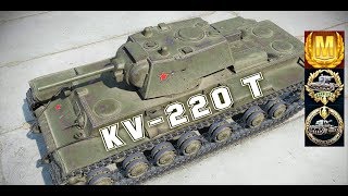 KV-220 T World of Tank Blitz Feat  _fr3nch_n00b_  gameplay 2600 DMG 7 kills 1 vs 4 + Kolobanov