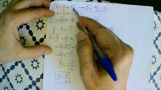 Sistemas de eq do 1º grau vídeo 3