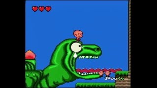 Pc Genjin gameplay, pc engine