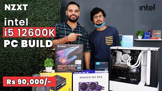 Intel Core i5 12600k PC Build in India 2022 | Intel 12th gen PC Build | Gaming PC Build Under 1 Lakh