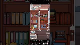 LIBRARY IN TOCA BOCA #shorts#tocaboca#tocalifeworld