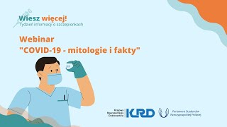 Webinar "COVID-19 - mitologie i fakty"