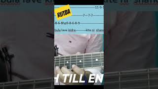 Rutba Satinder sartaj Guitar Tabs |punjabi song