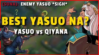 When ENEMY YASUO is on YOUR team | Yasuo vs Qiyana MID