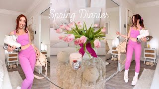 spring vlog 🌸 productive days, my new healthy lifestyle & roller skating training