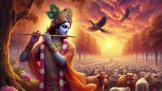 Krishna Flute Relaxing Music| Mahabharat | Hare Krishna Hare Rama