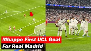 Real Madrid Fans Reactions to Mbappe Goal vs Stuttgart