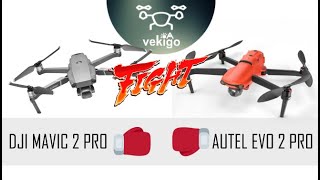 Autel Evo 2 pro VS DJI Mavic 2 pro - Comparativa en español