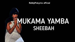 Mukama yamba - Sheebah Karungi (Official teaser lyrics video) Latest music 2022 #lyrics