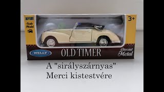 Unboxing: Welly Oldtimer - 1955 Mercedes 300S (HUN)