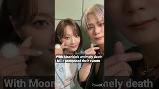 MOONBIN'S SISTER MOON SUA ON HER BROTHER DEATH #shorts #moonbin #moonsua