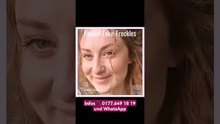 𝑯𝒆𝒂𝒍𝒆𝒅 𝑭𝒂𝒌𝒆-𝑭𝒓𝒆𝒄𝒌𝒍𝒆𝒔❤️ Natural Freckles Look | Birgit Getter | Fake-Freckles Expertin seit 2017