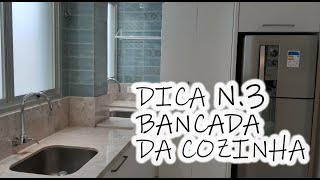 QUAL A PROFUNDIDADE DA BANCADA DA COZINHA?