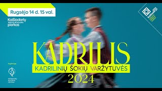 Kadrilinių šokių varžytuvės KADRILIS 2024