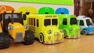 Color Balls & Sing a Song! | Wheels On the Bus, Ten in the Bed | Baby Nursery Rhymes & Kids Songs