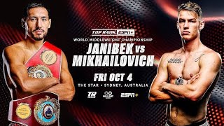 Janibek vs Mikhailovich ESPN Preview and Prediction!!! #janibek #espnboxing #toprankboxing #wbo #ibf