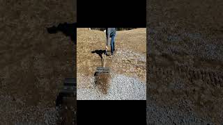 Milwaukee Rubber Gravel Lawn Sweeper #ASMR