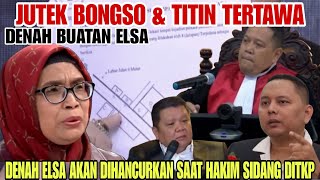 BESOK HAKIM AKAN HANCUR LULUH LANTAKAN DENAH BUATAN ELSA - KETAWAIN BARENG² DENAH BUATAN ELSA