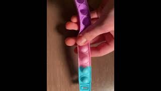 Satisfying pop it bracelet￼ #shorts #popit