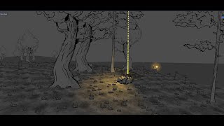 rpg-like gloomy game| Godot Gamedev