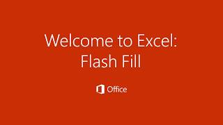 Class 3. How to Flash Fill your data in Excel. Fast filling your data automatically using Flash tool