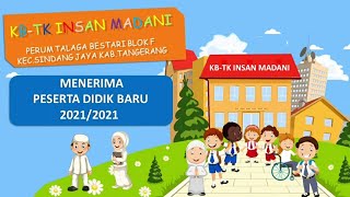 ANIMASI PPDB SEKOLAH | CARA MENDAFTAR DI KB-TK INSAN MADANI ISLAMIC SCHOOL