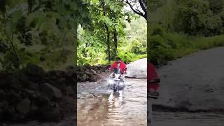 Water crossing | @GoPro @BajajPulsarOfficial @VivoIndiaOfficial @RYNOXGEAR_YouTube