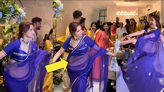 Pregnant Ankita Lokhande Crazy Dance With Niya Sharma During Ganesh Visarjan