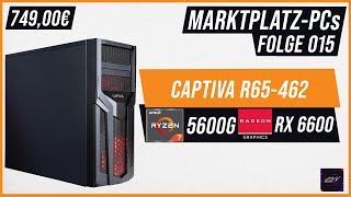 CAPTIVA zockt ab!?😡 | Marktplatz-PCs #015 | CAPTIVA R65-462