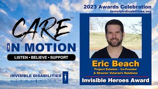 Eric Beach | Invisible Heroes Award | CARE In Motion | Invisible Disabilities Association