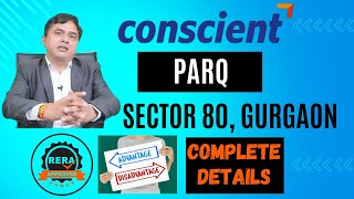 Luxury Living Apartments | RERA Approved | Conscient ParQ Sector 80 Gurgaon 📱 8700819674