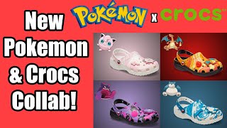 New Pokémon & Crocs Collaboration Celebrates Gen 1! BSGN