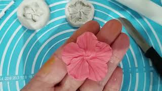 Hibiscus 🌺 Flower made with sugar paste ....#renshaw