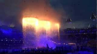 London 2012 Olympics opening ceremony - Rings of Iron 8