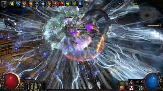 Path of Exile 3.19 - Deadeye CWDT 100 Divine vs The Feared - All bosses are Released at once